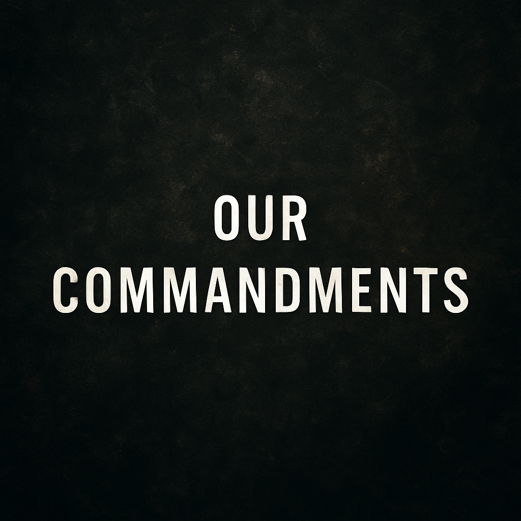THE COMMANDMENTS