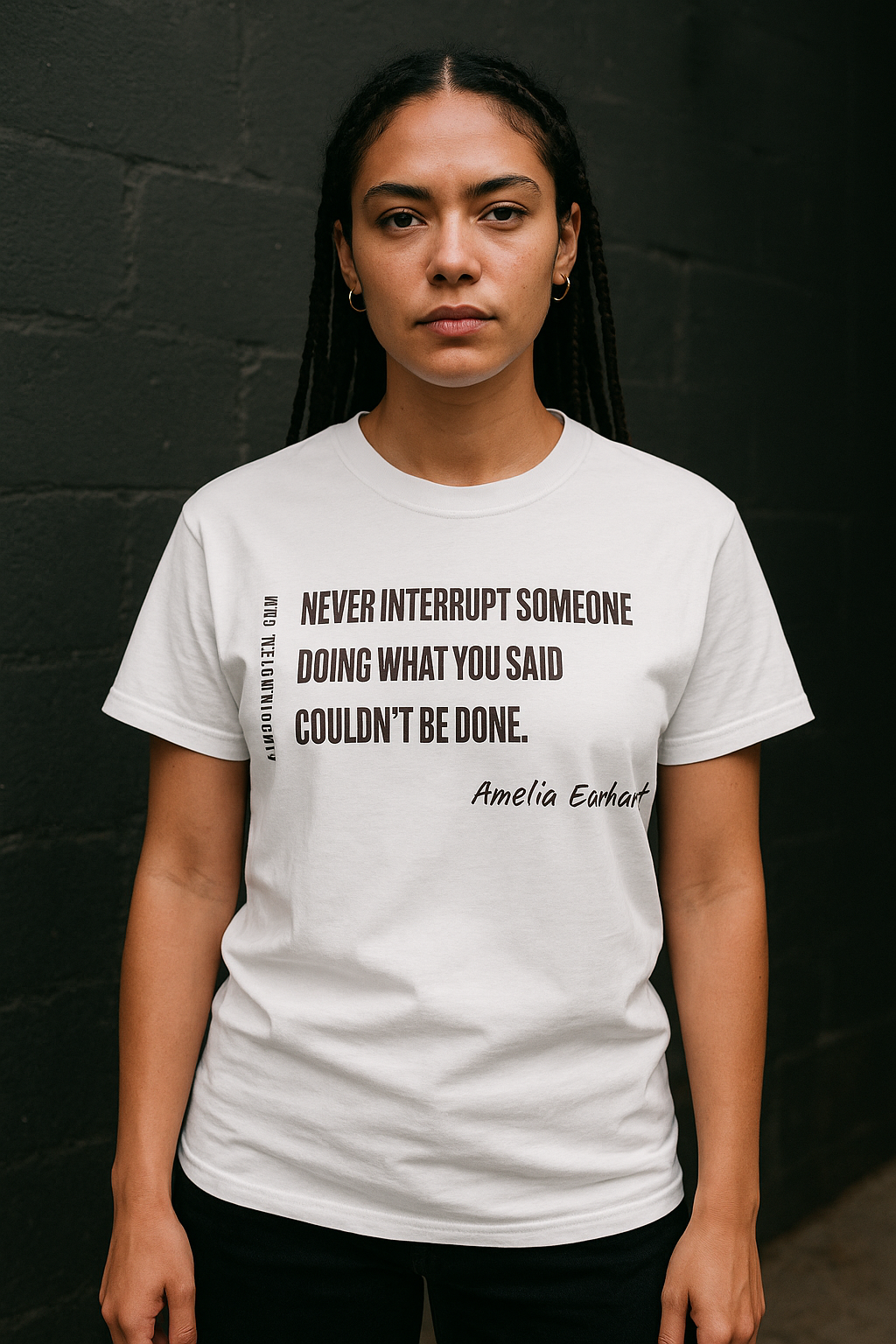 Amelia Earhart T-shirt White