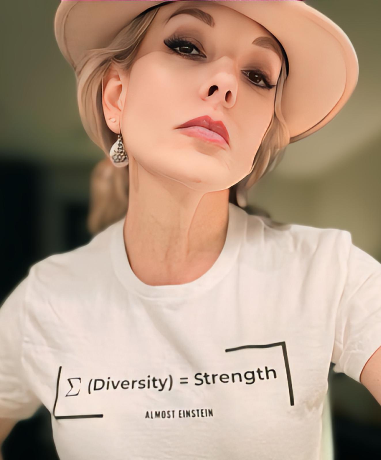 "Diversity = Strength" T-shirt White